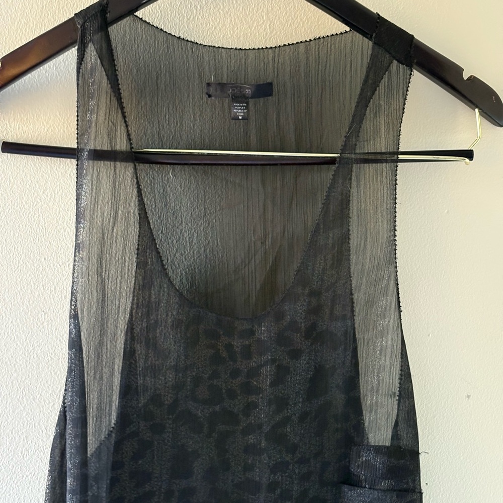Joe's Jeans Black Textured Top